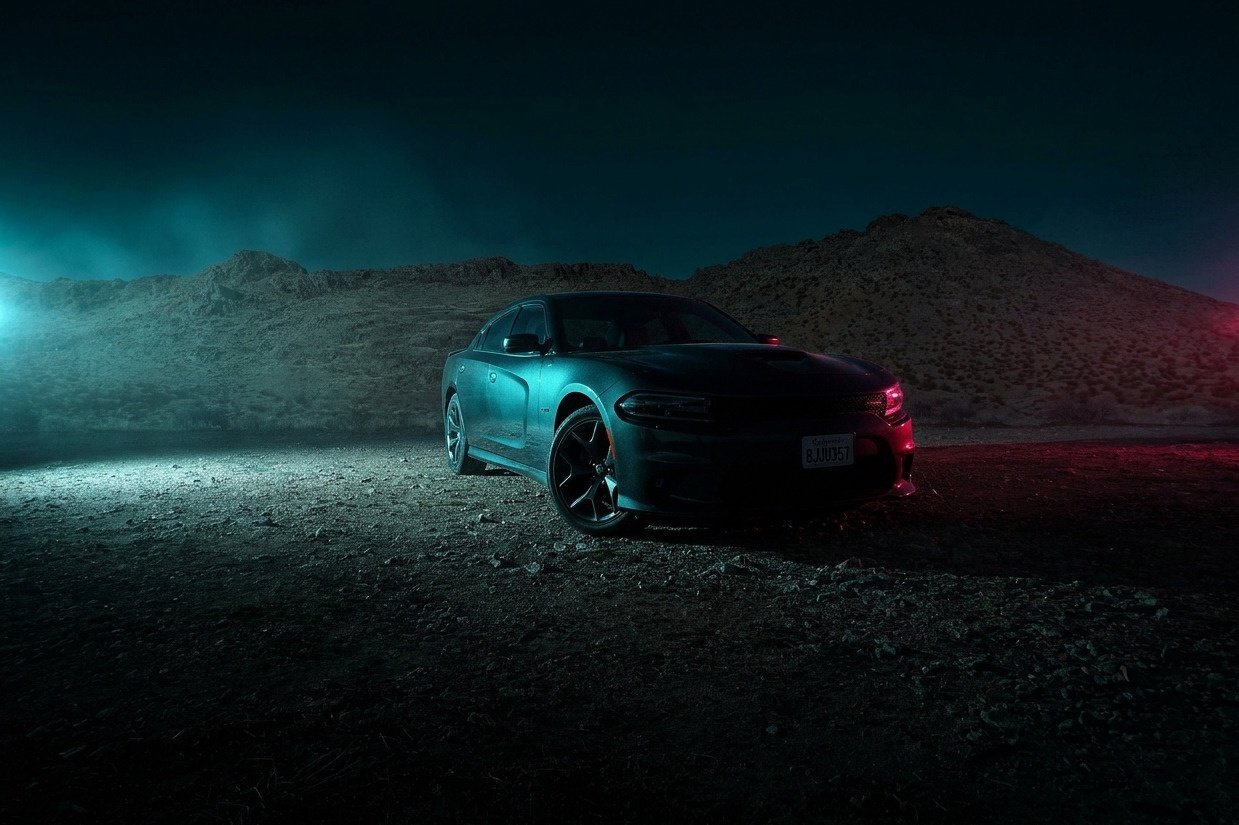 Car relit with Neon Split