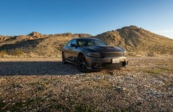 Car relit with Scandinavian Golden Hour from the right