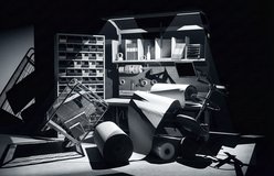 Still life relit with German Expressionist