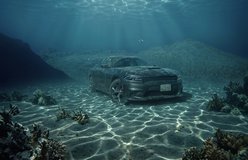 Car relit with Underwater