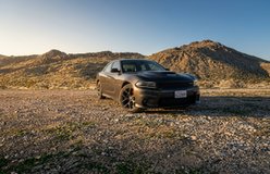 Car relit with Scandinavian Golden Hour