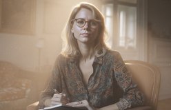 Portrait relit with Fog & Sunshine
