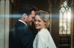 Wedding relit with Anamorphic Flare