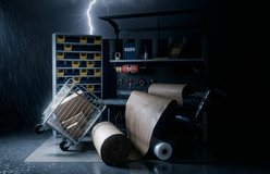 Still life relit with Abrupt Lightning Void