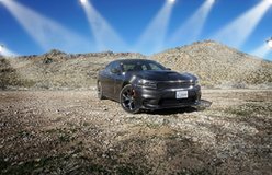 Car relit with Bright studio lighting