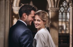 Wedding relit with Bright studio lighting