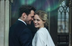 Wedding relit with Aurora Borealis