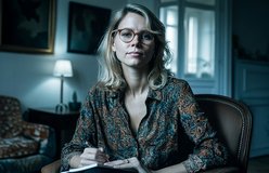 Portrait relit with Icy Police-Station