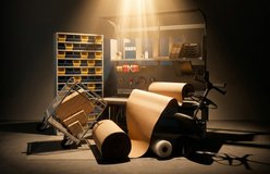 Still life relit with Zenith Golden Chiaroscuro