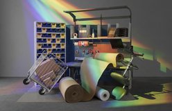 Still life relit with Prism Rainbow