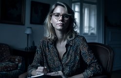 Portrait relit with Clinical Toplight Chiaroscuro