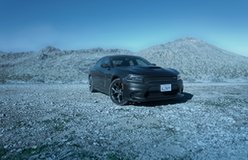 Car relit with Skagen Blue Hour