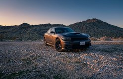 Car relit with Cool Sunset
