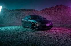 Car relit with The Chromatic Haze Bokeh