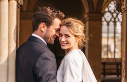 Wedding relit with Frontal glow