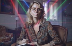 Portrait relit with Nightclub