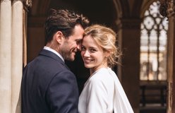Wedding relit with Overhead Sunlight