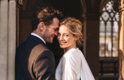Wedding relit with Focused Right Sunlight