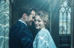 Wedding relit with Underwater Sunshine