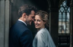 Wedding relit with Dramatic Cinematic Lighting